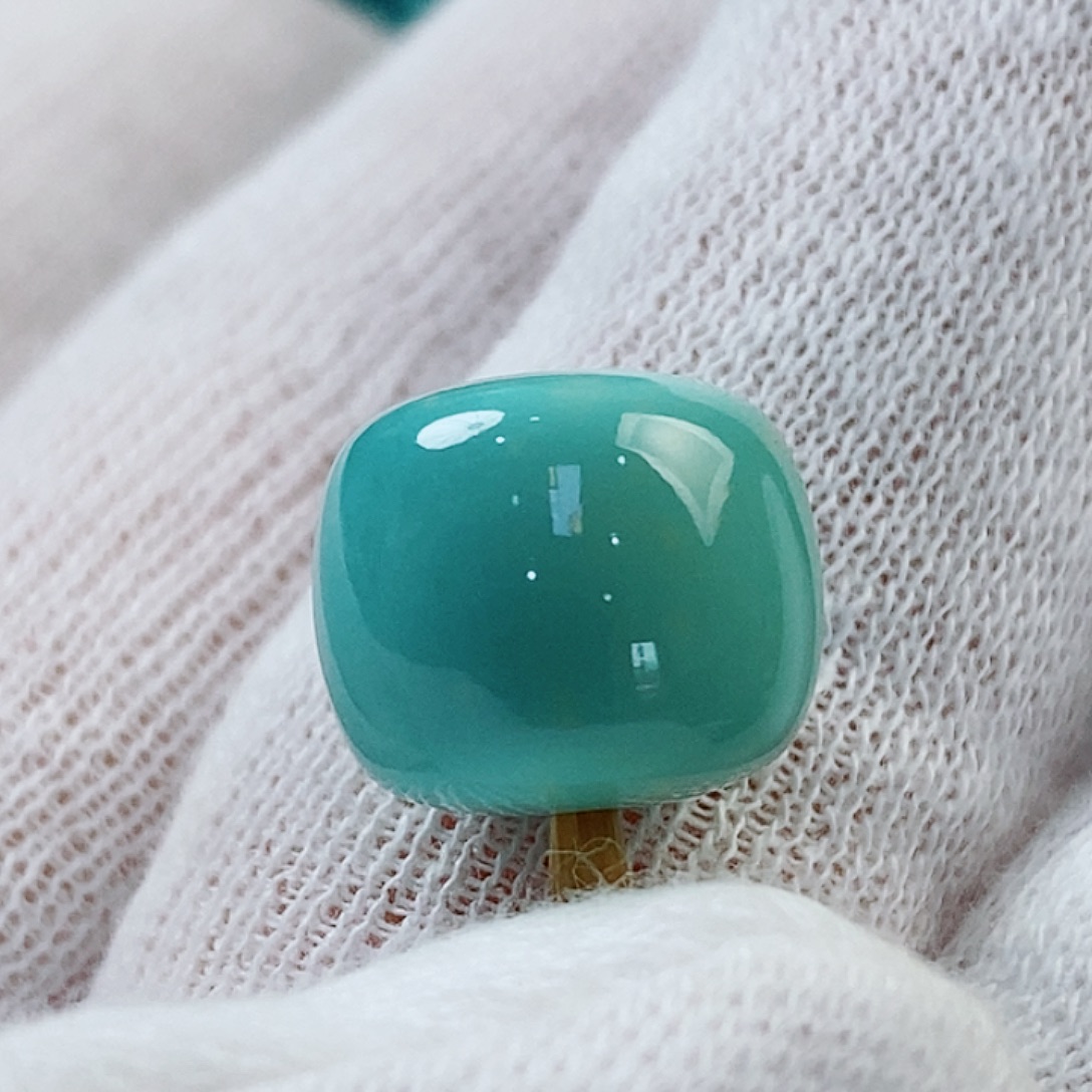 未镶嵌绿松石原矿无优化