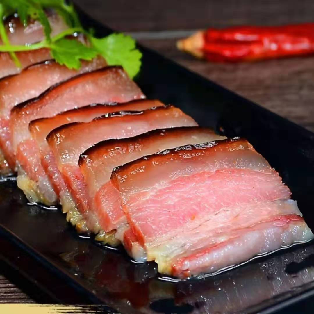 【包邮】【正宗】贵州腊肉农家土猪肉柴火烟熏五花水晶老腊肉