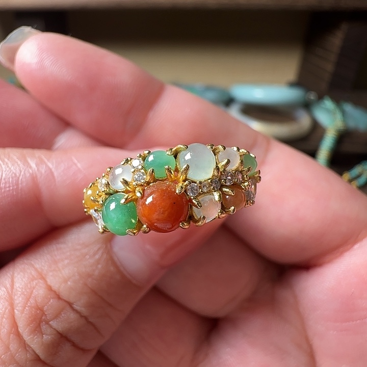 翡翠未镶嵌手镯翡翠19.9