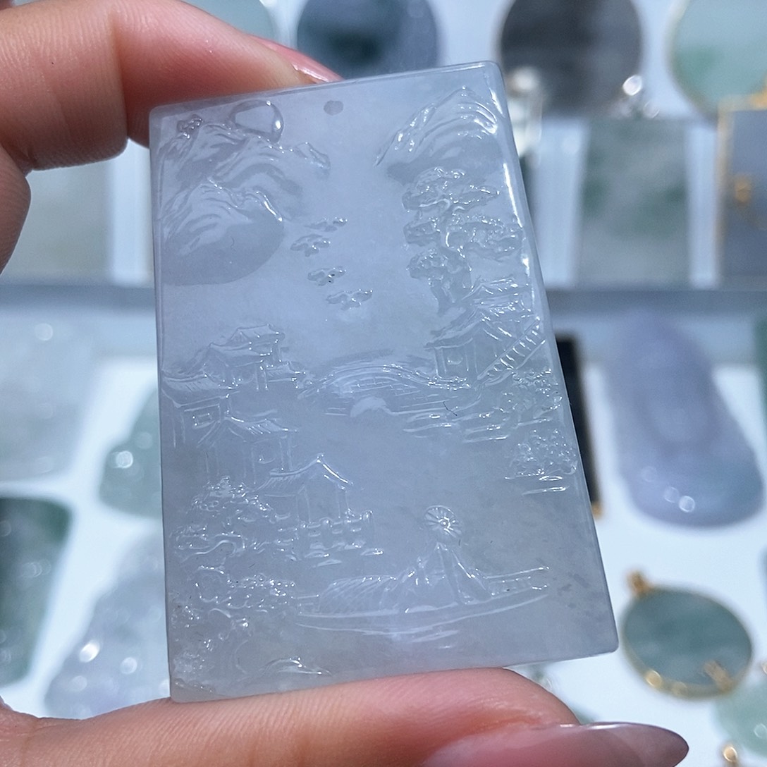 翡翠吊坠(不含链)未镶嵌