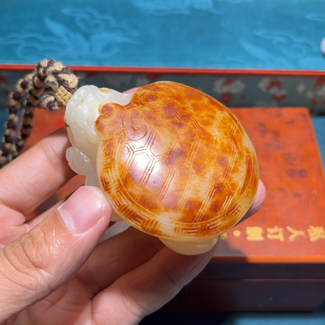 用****山龙龟手把件南山哥