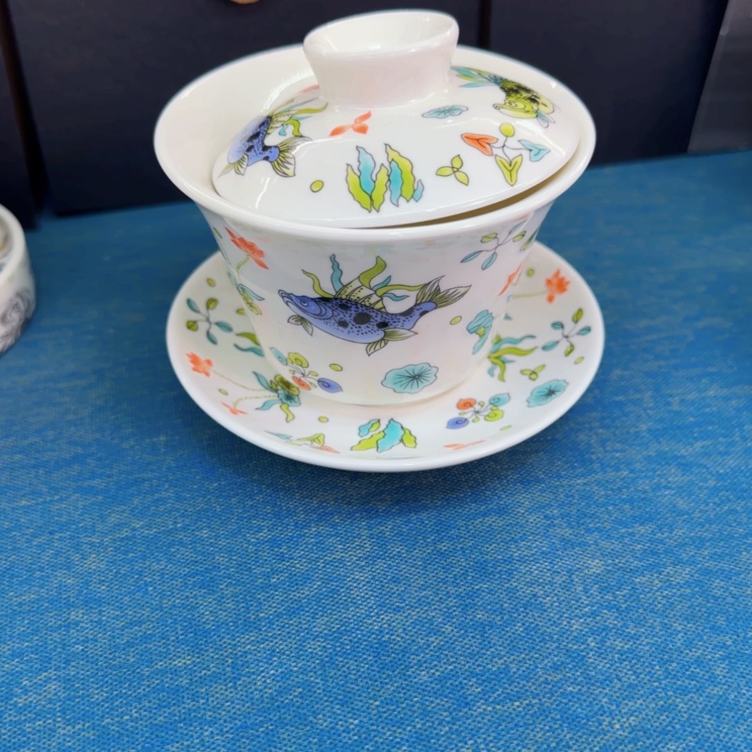 这些盖碗真好看！！！