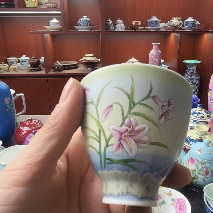 摆件景德镇陶瓷老厂瓷65