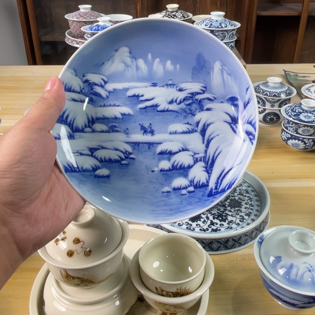 景德镇手工手绘茶具