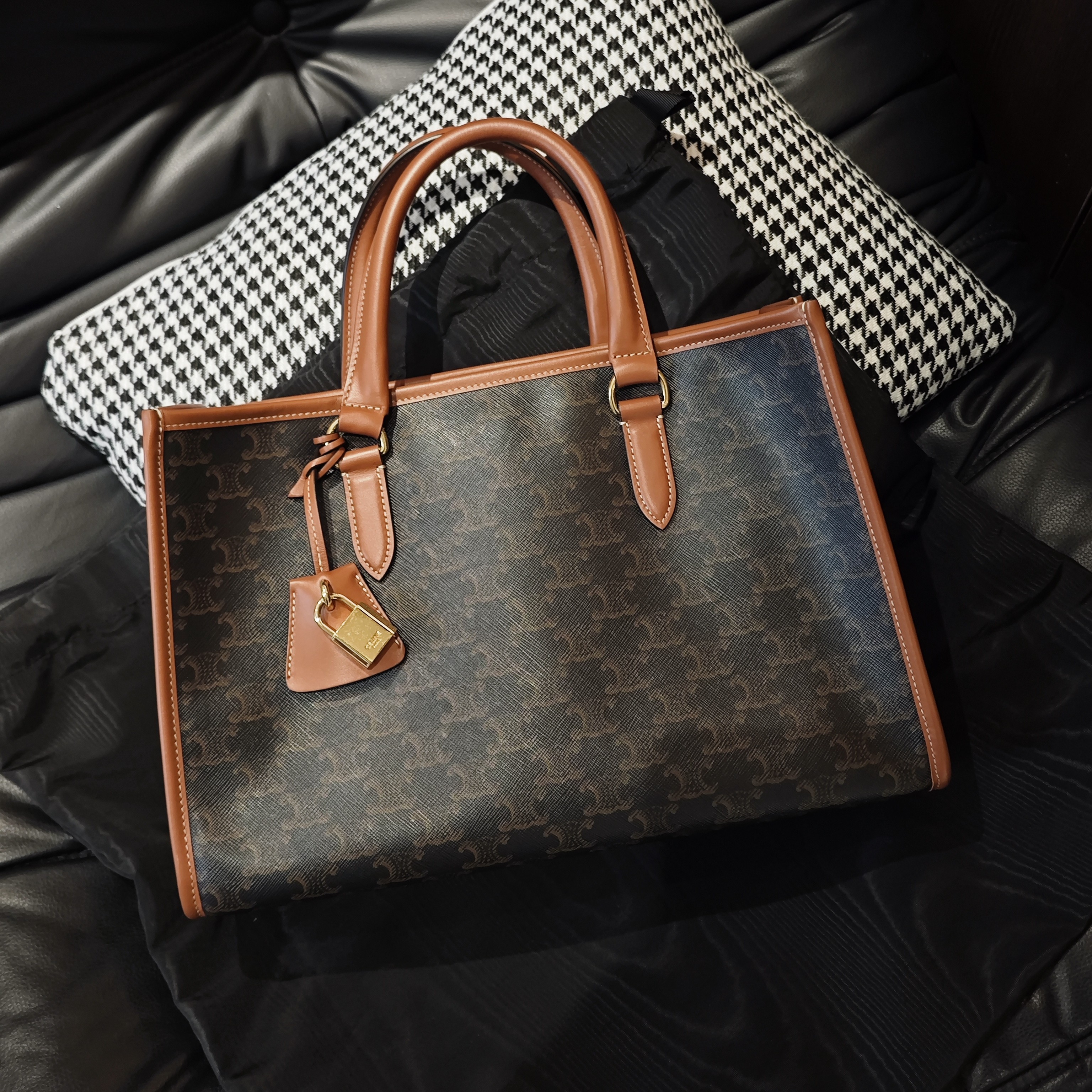 99新 Celine/思琳 赛琳/Celine/老花托特包