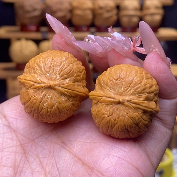 把件文玩核桃小金豆23号30尺