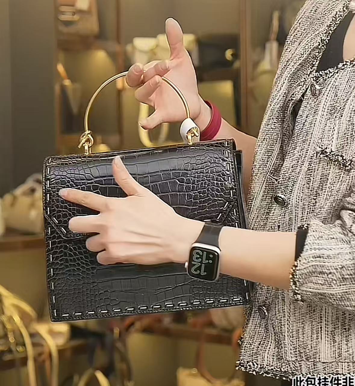 SKU30009A-多色单肩包-时尚百搭