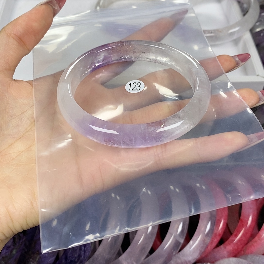 s***c水晶手镯未镶嵌手镯