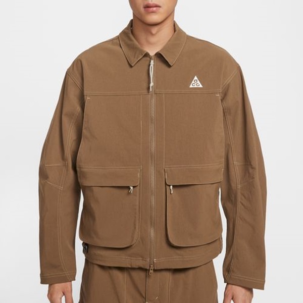 NIKE/耐克官方正品男棕色ACG轻薄运动拒水户外外套HV0599-235