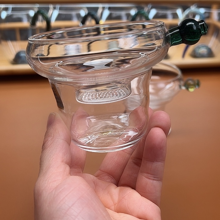 田***士高硼硅玻璃手柄款墨绿