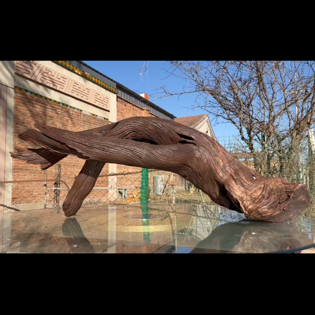 尺寸：120✖️30✖️45，鱼缸造景沉木摆件，紫柚木，秒沉水，包煮，南美缸