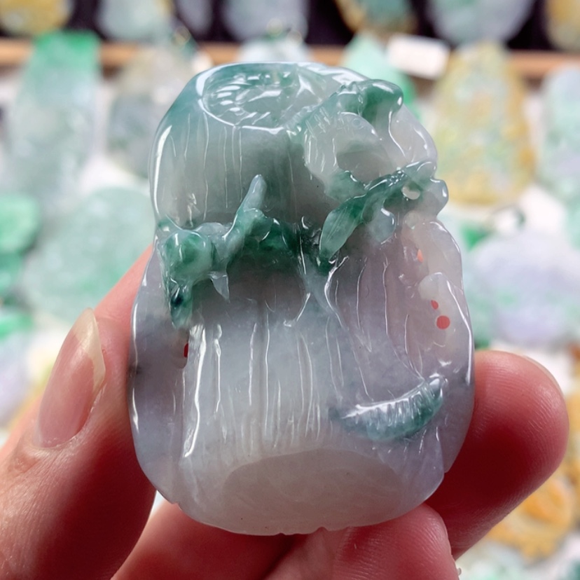 【闪购商品】翡翠吊坠(不含链)未镶嵌