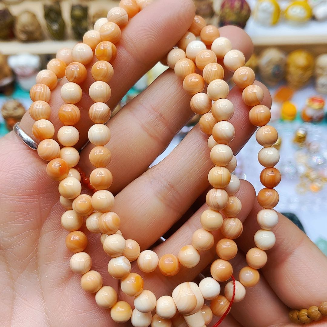 贝壳手串/手链手工雕刻手链