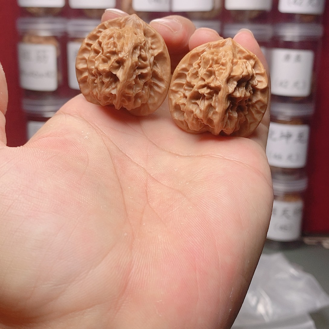 核桃把件文玩核桃一对福利放。。。