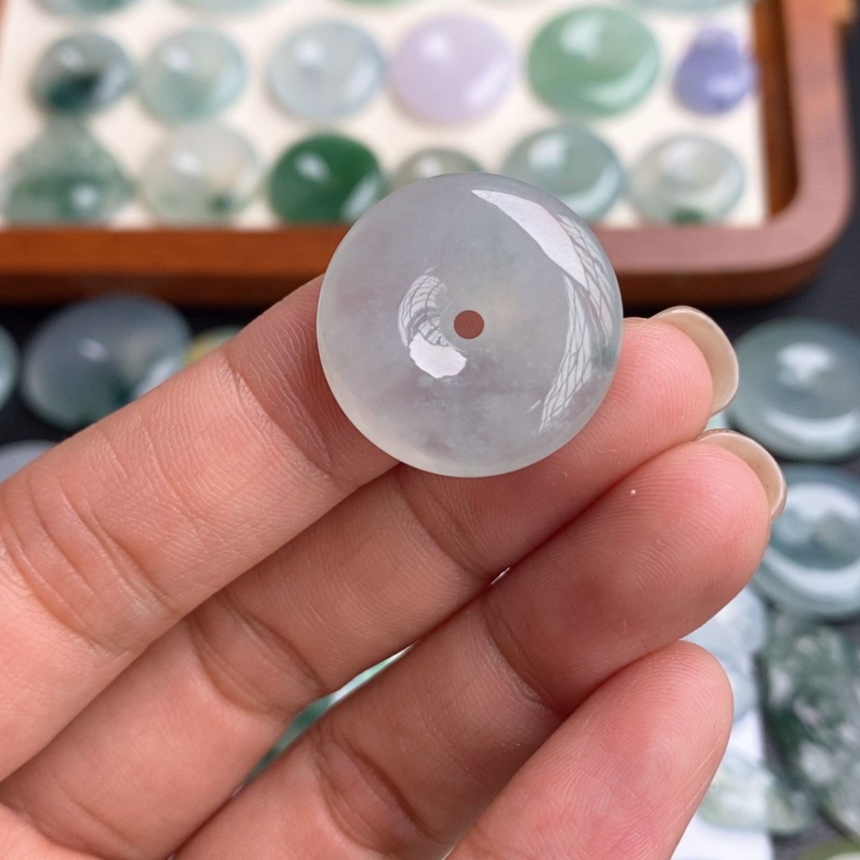 【闪购商品】翡翠颈饰未镶嵌卡22.5