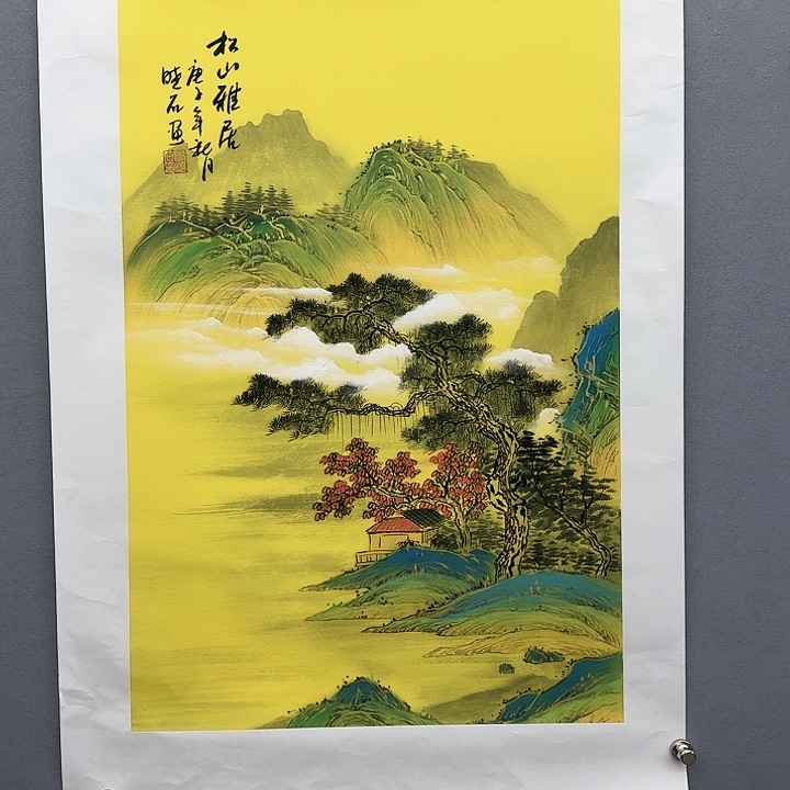 国画书法作品多次参加