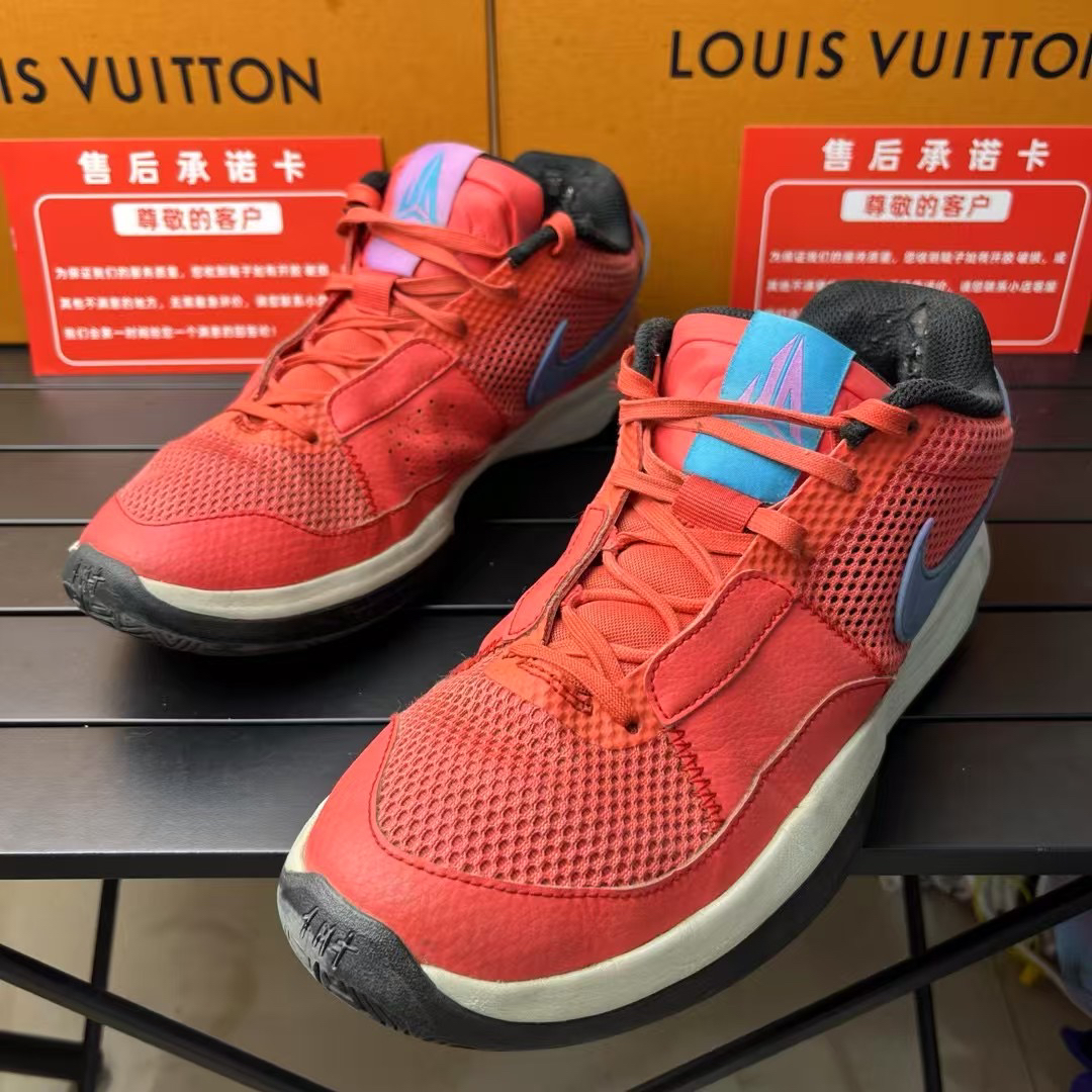 95新 MM6 篮球鞋/特价款烁/43码/莫兰特1 BBQ/内衬磨损