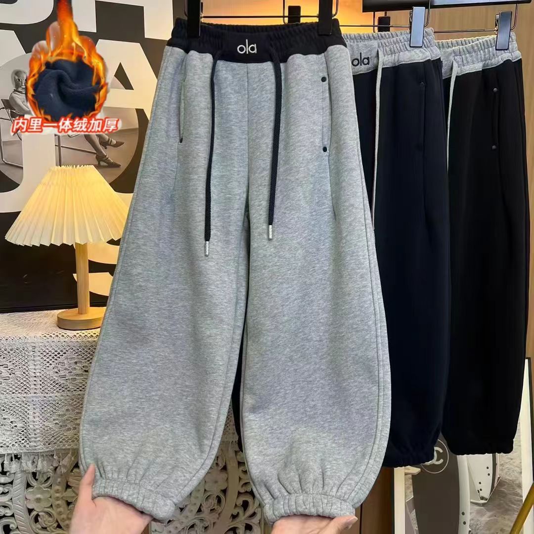 【加绒】版型太赞了~男童加绒卫裤中大童宽松百搭休闲运动裤10901