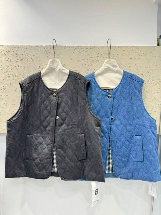 A8#5318#加棉马甲 FL