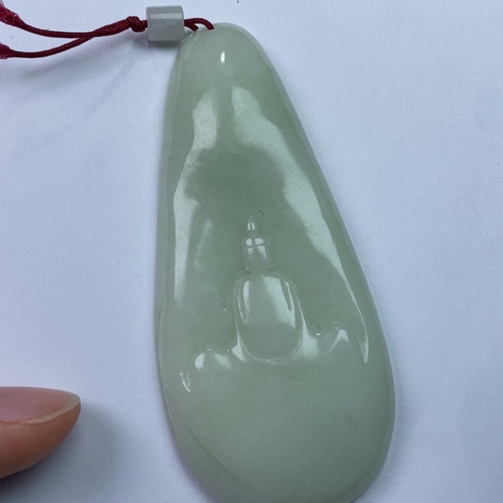 翡翠未镶嵌颈饰吊坠