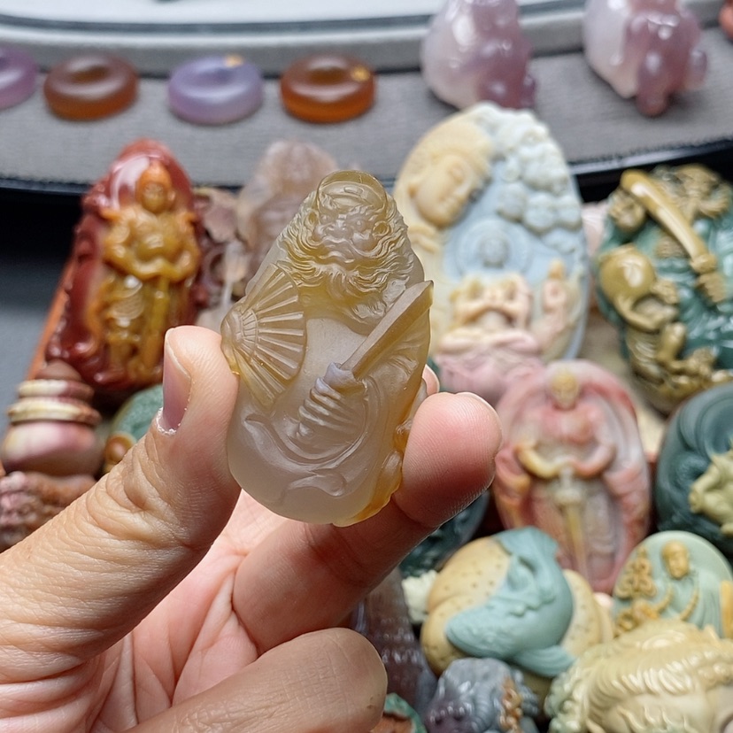 【闪购商品】未镶嵌吊坠定制玛瑙