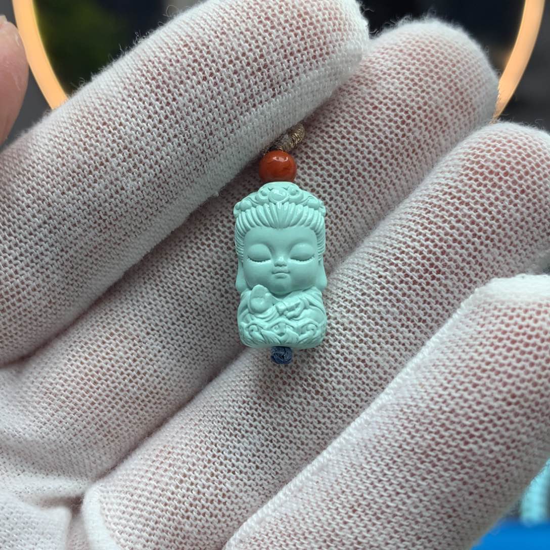 绿松石挂件未镶嵌