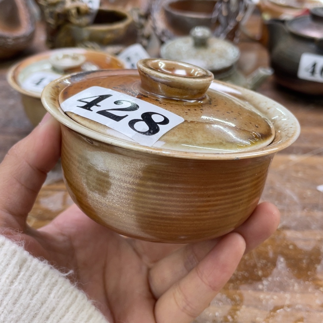 陶纯手工柴烧茶壶茶具瑕瑕