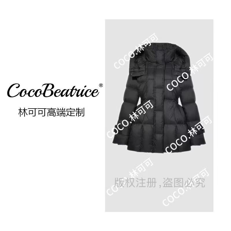 【COCO林可可】在逃公主2.0//小蛮腰//新国标云感高奢连帽羽绒服