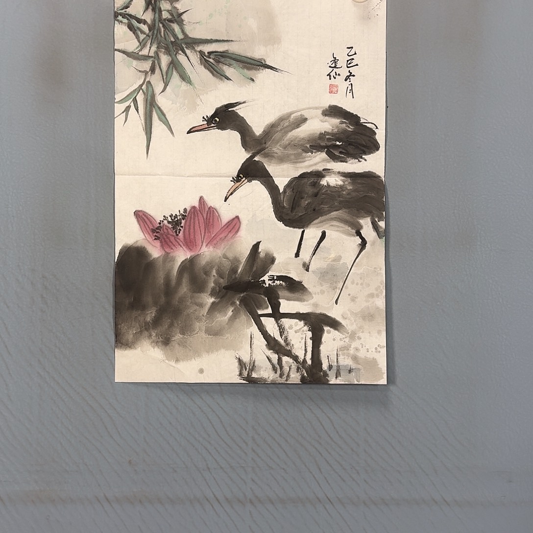 国画1716 牡丹一如您的脸颊