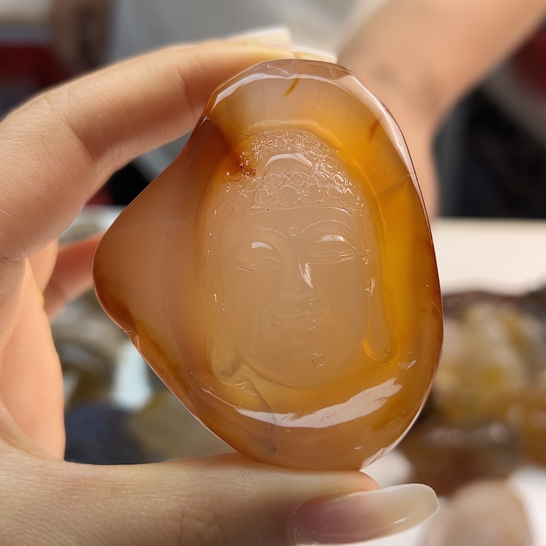 玛瑙/玉髓未镶嵌吊坠(不含链)