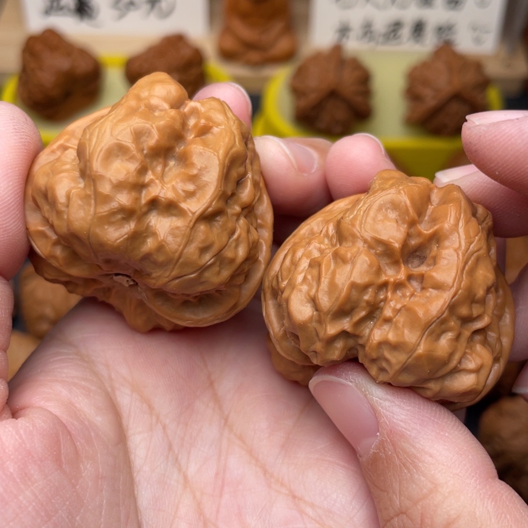 文玩核桃把件高货40×43