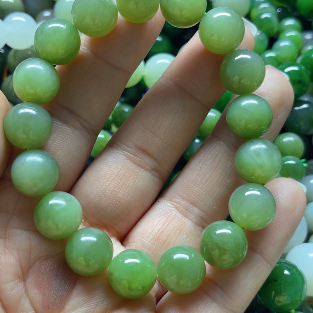 和田玉手链未镶嵌