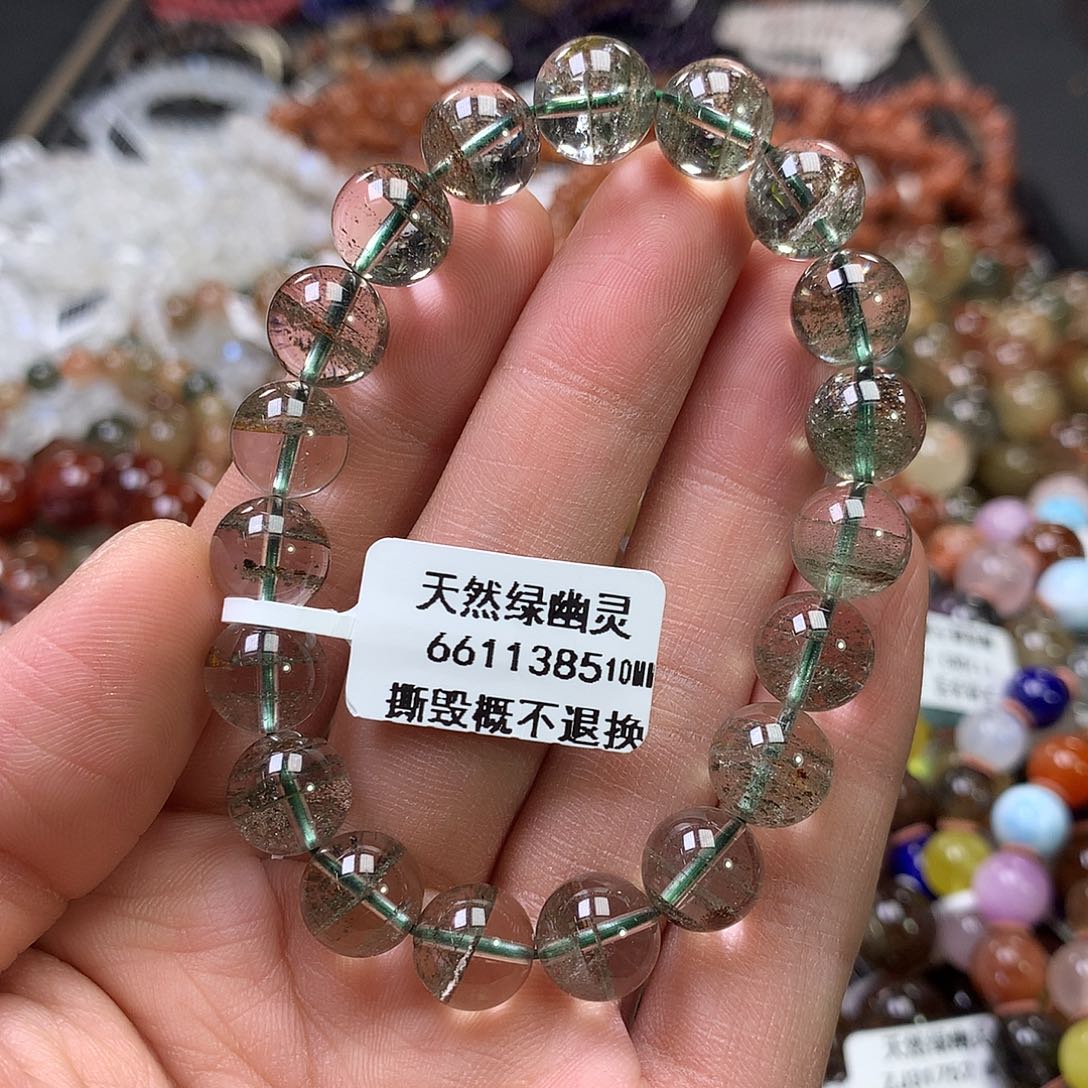 水晶手链未镶嵌，