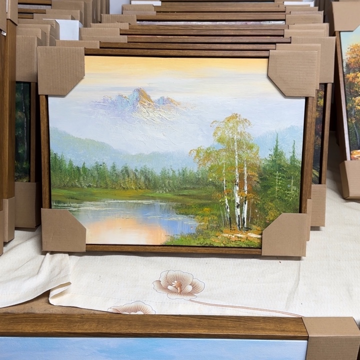 油画油画作品入选全国