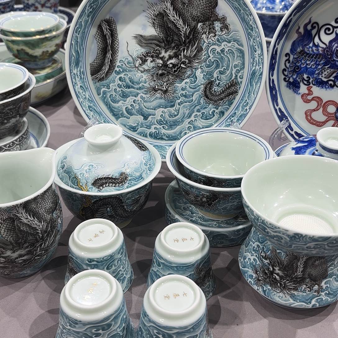 瓷片景德镇美术作品