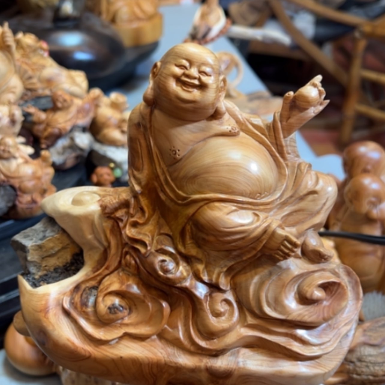 【闪购商品】柏木工艺品摆件工艺品
