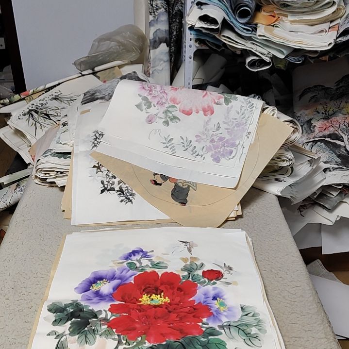 塘***师国画落款卡章后台备注