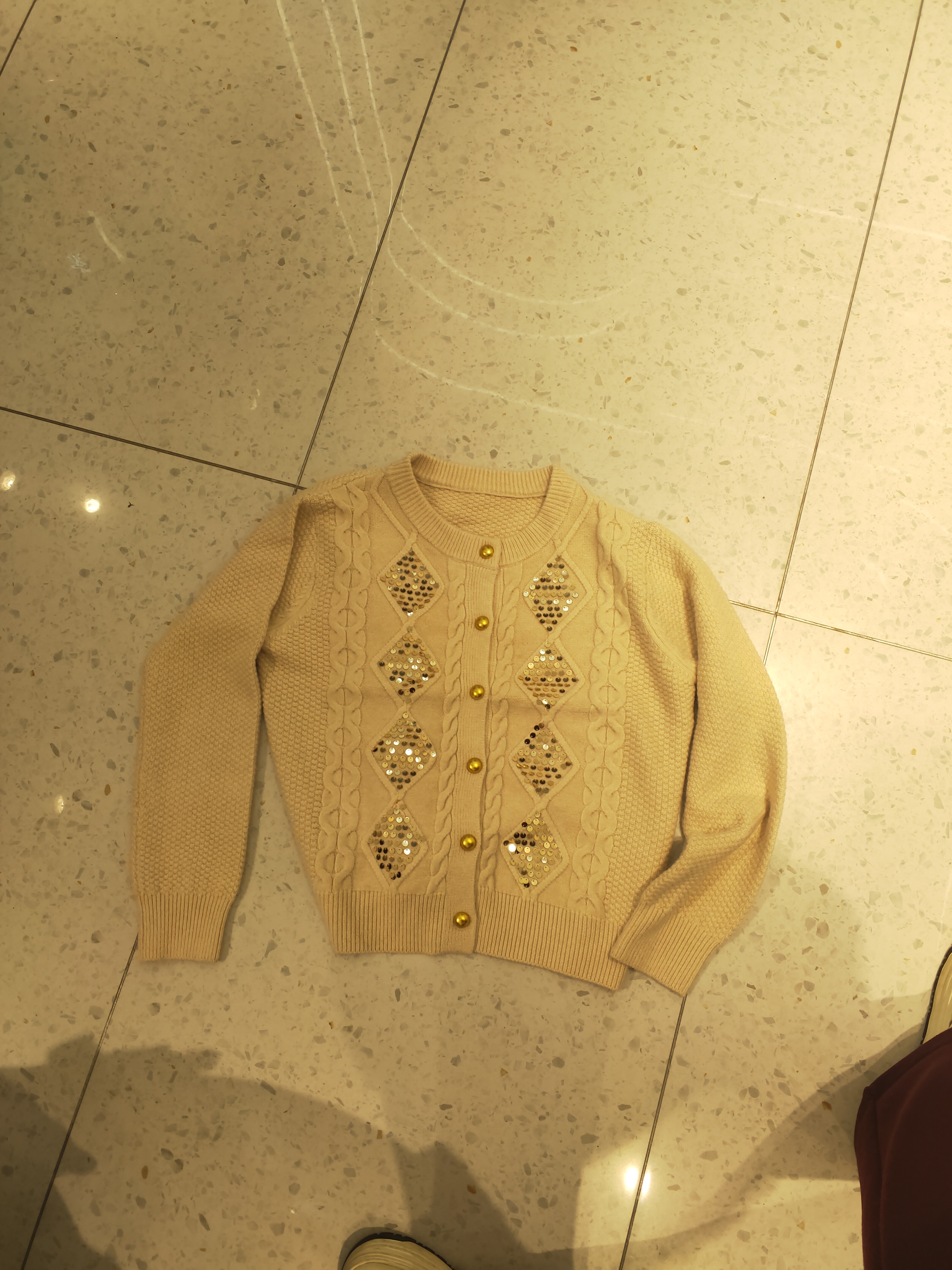 2025春季新款时尚亮片开衫