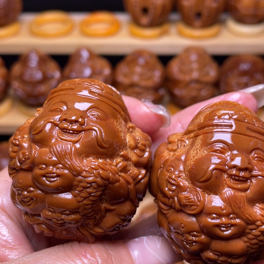 橄榄核把件A巴西大橄榄