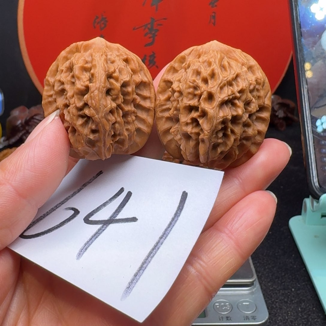 文玩核桃把件38马老四