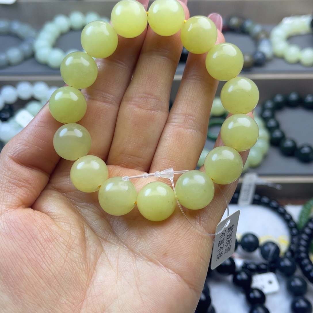 和田玉手链未镶嵌