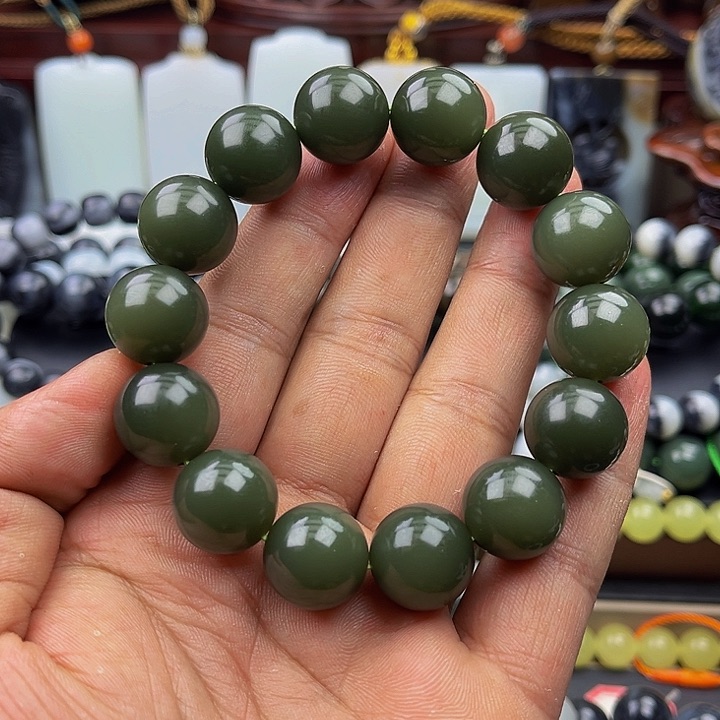 未镶嵌手串和田玉