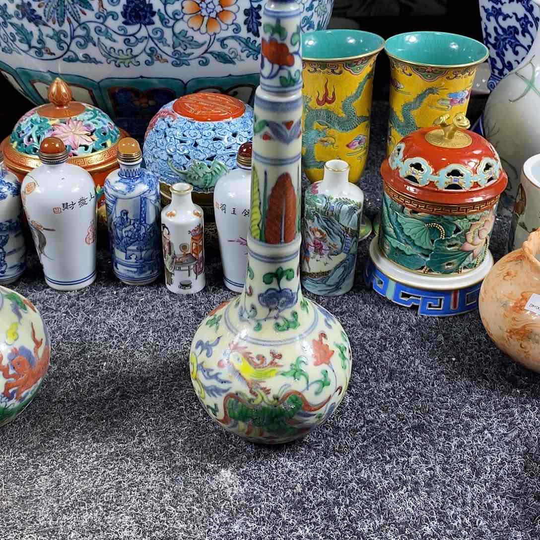 手工手绘陶瓷摆件工艺品用****1