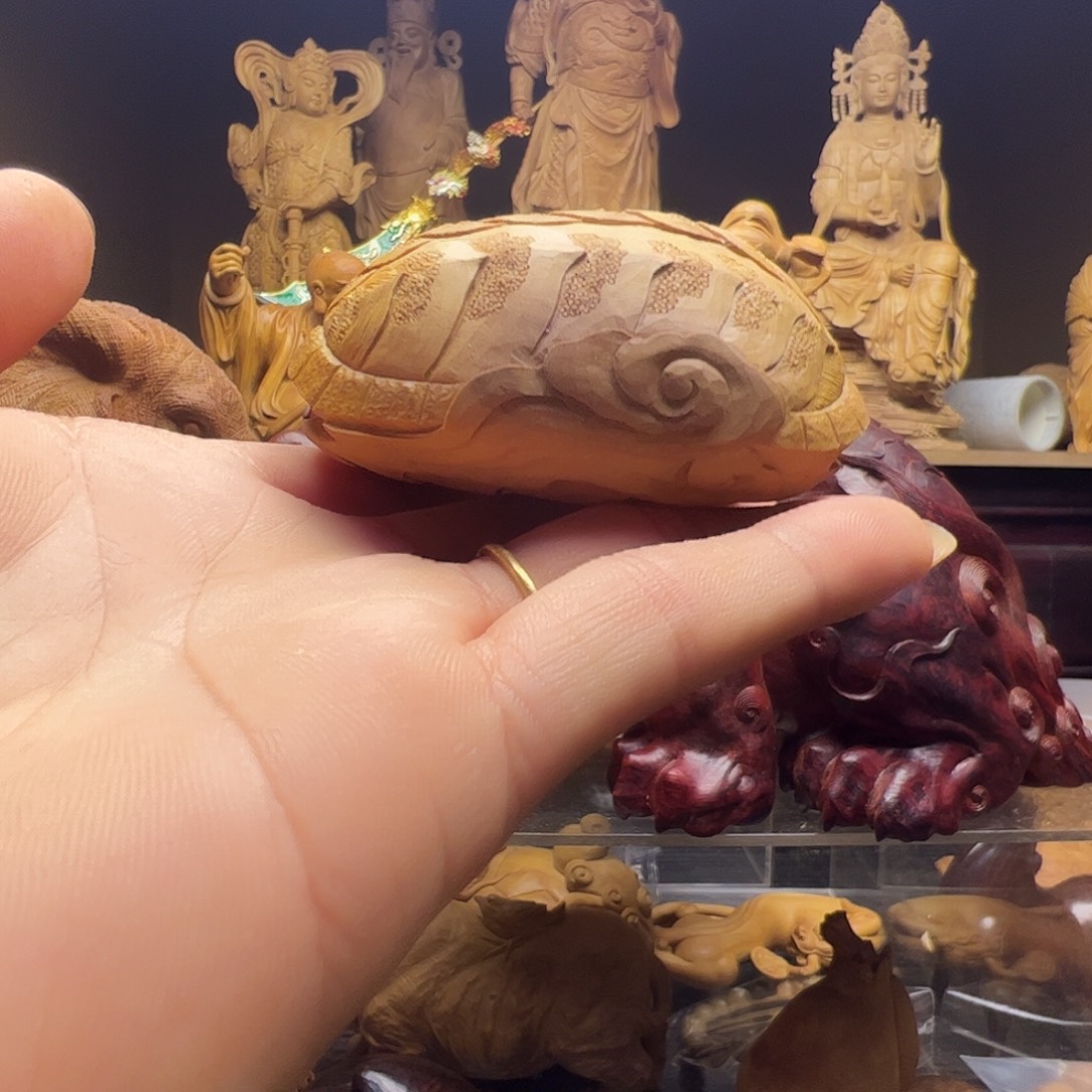 古***乐檀香紫檀（小叶紫檀）印度小叶紫檀龟壳