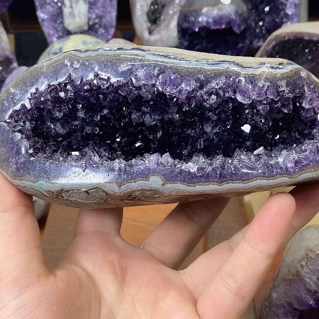 大型摆件（非配饰）未镶嵌紫晶