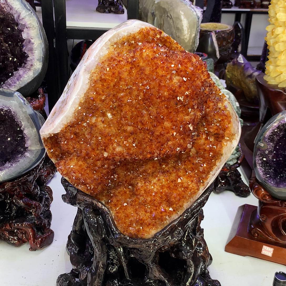 君***息未镶嵌水晶大型摆件（非配饰）芳