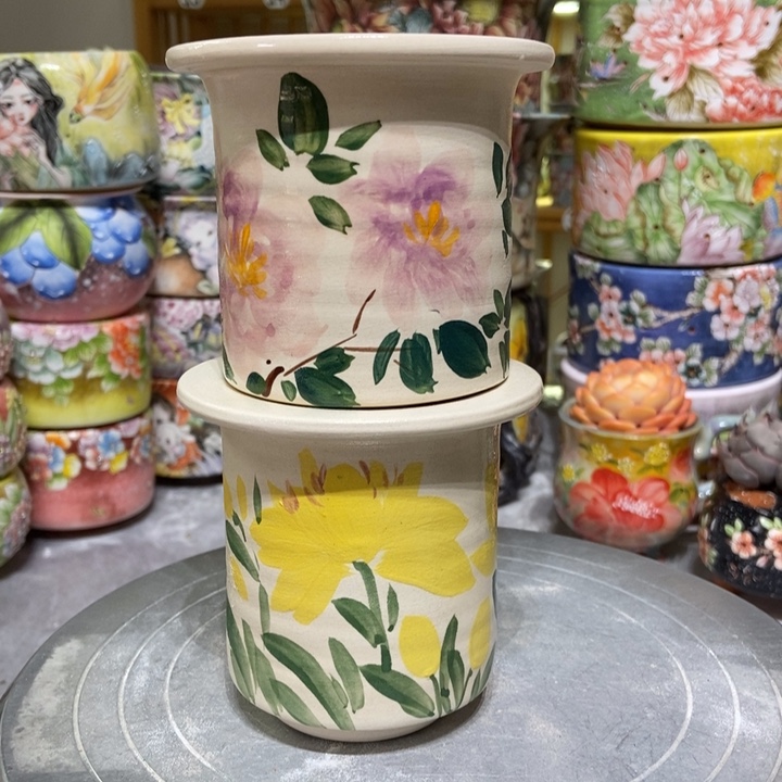 景德镇艺术手绘作品