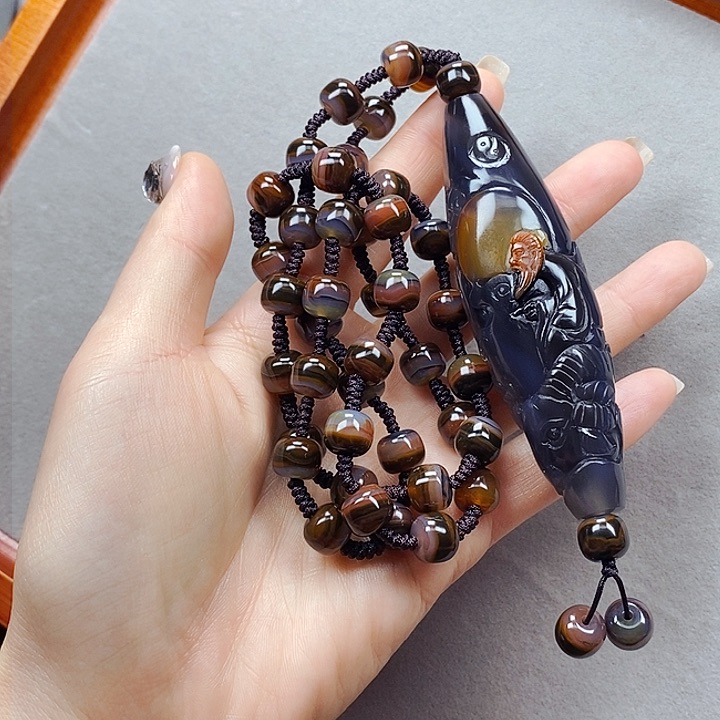 玛瑙/玉髓项链未镶嵌一**一