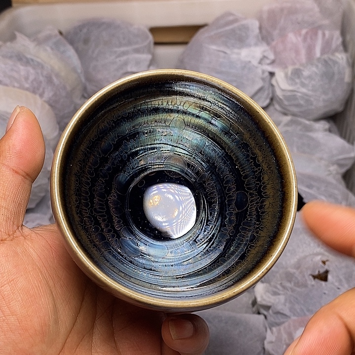 茶盏建盏喝茶主人杯茶杯