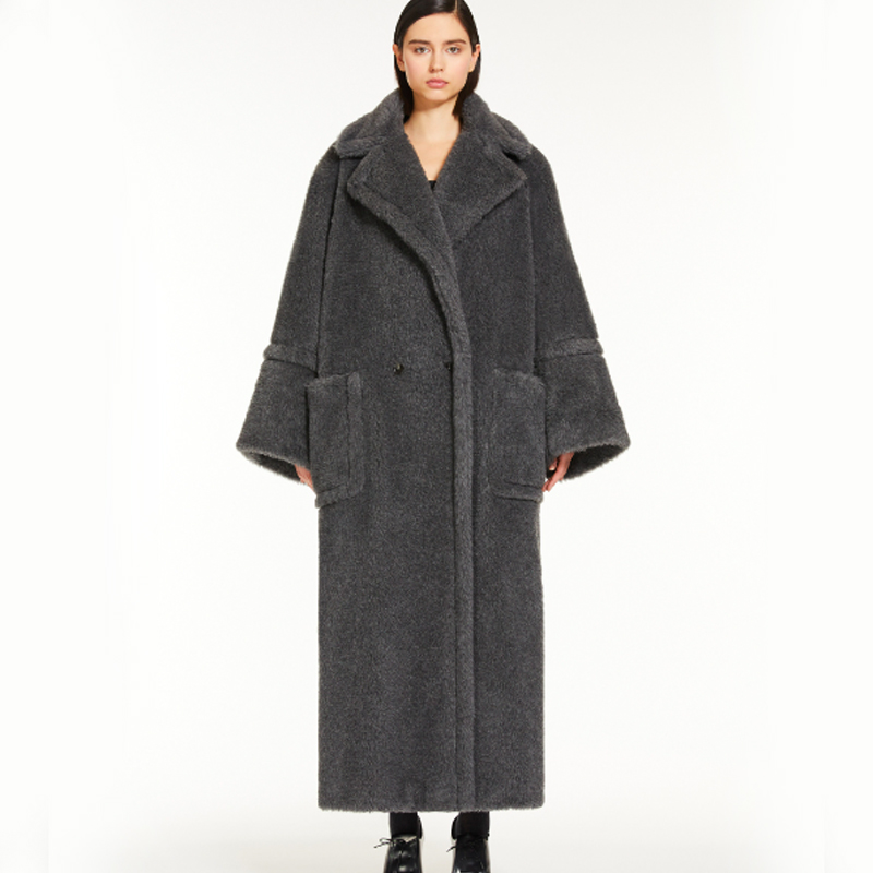 MaxMara 【国现 专柜37400】女士泰迪大衣 Kadiak 001
